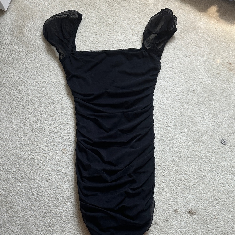 Princess Polly Black Mini Dress